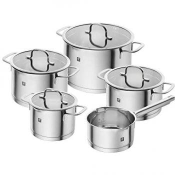 ZWILLING True Flow Set de Ollas y Sartenes 5 Piezas