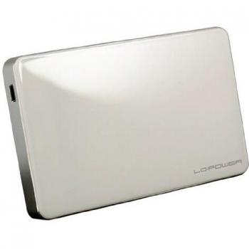 Caja Externa USB 3.0 para Disco Duro SATA y SSD de 2,5 LC-Power LC-25U3W-Elektra Blanca con Conectividad Rápida