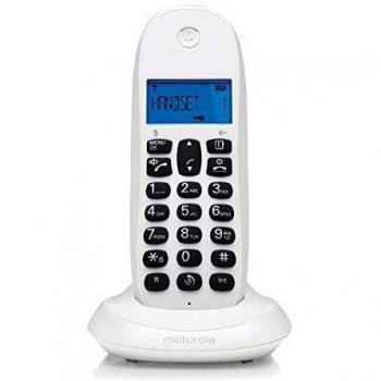 Telefono Inalambrico DECT MOTOROLA C1001 Blanco