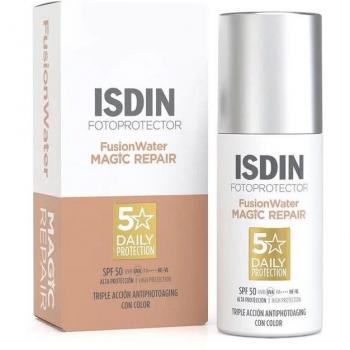 Isdin Fusion Water Magic Repair Color Crema Solar Teñida Anti-Edad SPF50 50ml