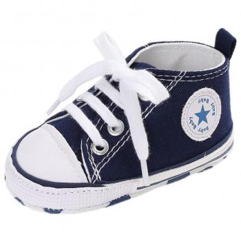 Zapatos para bebé Auxma La Zapatilla de Deporte Antideslizante del Zapato de Lona de la Zapatilla de Deporte para 3-6 6-12 12-18 M
