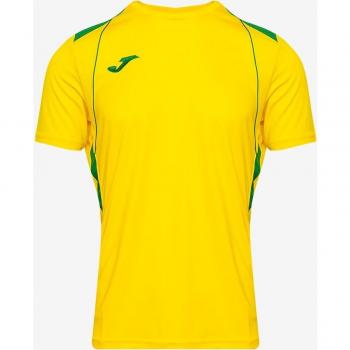 Camiseta manga corta hombre championship vii amarillo verde