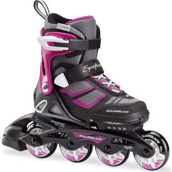 Rollerblade Spitfire G Inline Skate 2017 Black/Purple, 28-32