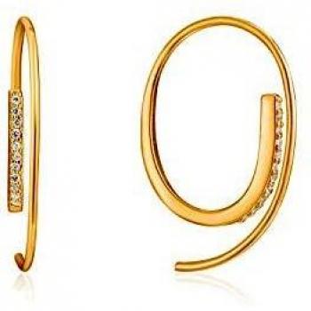 TWIST THROUGH SPARKLE EARRINGS