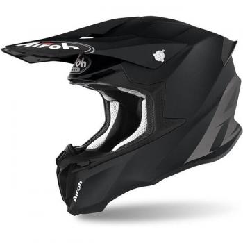 Airoh Casco Off-road Twist 2.0 Color Negro Adulto - Motocross, Talla 2XL