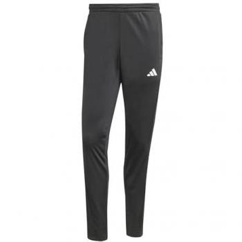 Pantalones de Entrenamiento Adidas 3 Rayas Tejidos para Hombre - Negro, Blanco