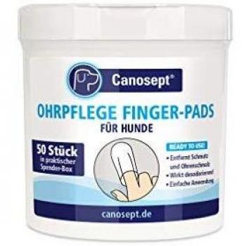 Canosept Higiene Auricular Discos Limpiadores para Dedos - 50 unidades