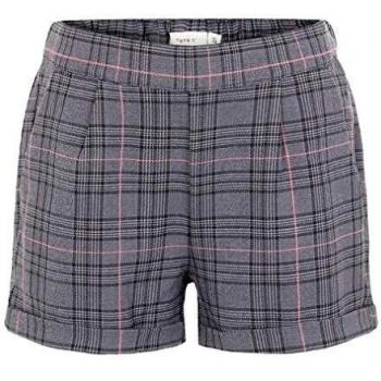 Name It NKFOROLINE - Pantalón corto para niña, color gris gris 146 cm