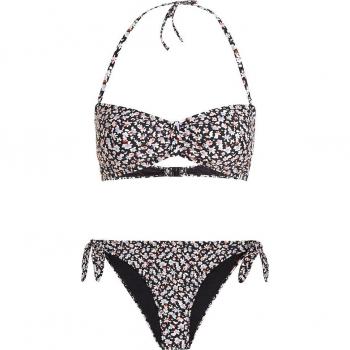Bikini de mujer Protest Prtinge 23 con estampado colorido, diseño moderno, tejido de secado rápido, tirantes ajustables y soporte adecuado
