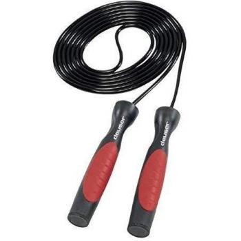 Deuser Basic Rope Cuerda de Saltar, Unisex Adulto, Negro, Talla única