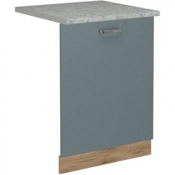 Tapa para Lavavajillas R-Line 60 cm, Gris Azulado con Acabado en Mármol
