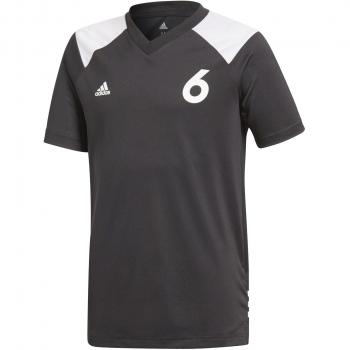 adidas YB FTB JERSEY - Sudadera, Niño, Negro,