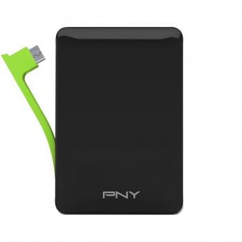 PNY M3000 - Batería externa recargable de 3000 mAh para smartphones