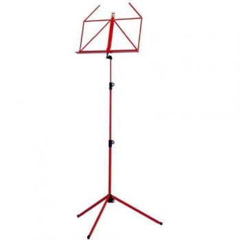 K&M 100/1 Adjustable Red Music Stand