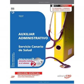 Auxiliar Administrativo del Servicio Canario de Salud. Test EDICIÓN ESPECIAL