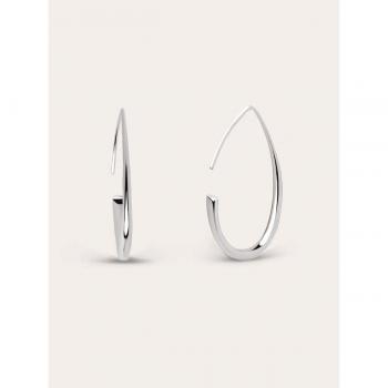 Pendientes Gota Arch de Singularu - Elegantes Pendientes en Plata de Ley con Baño en Rodio