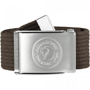 Fjällräven 1960 Logo Belt - Dark Olive - Unisex Size ONE