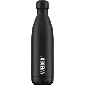 Botella de aluminio Weider negra