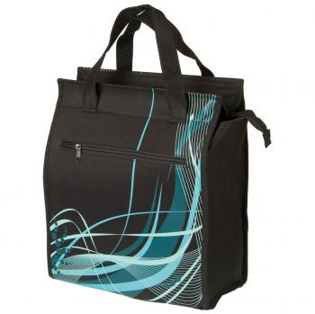 M-Wave  - Alforja trasera simple MWave convert.bolso negro