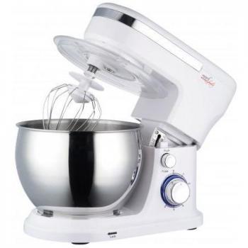 Batidora Planetaria Melchioni Maxima New 1000 W, 5 L, 6 Velocidades, Color Blanco