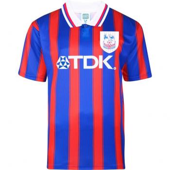 Crystal Palace 1997 Retro Football Shirt - Characteristics: Vintage design, short sleeves, club crest embroidered, breathable fabric, available in various sizes, suitable for casual wear and football enthusiasts