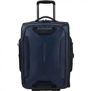 Trolley Samsonite Ecodiver Duffle 55 cm Azul Nocturno con Ruedas y Compartimento Frontal