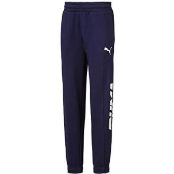 PUMA Alpha Sweat Pants B Pantalón, Niños, Azul, 15-16Y