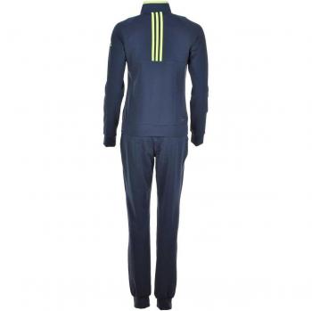 adidas Logo Suit - Chándal para mujer, color gris / amarillo, talla M