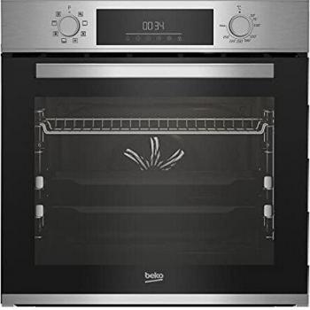 Horno Multifunción Beko BBIM12301X, 72 Litros, Clase Energética A, Acero Inoxidable y Negro