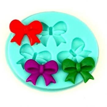 Lazos Forma de silicona Moldes Fondant mazapán Tort endeko Moldes forma nuevo