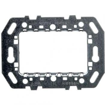 Niessen - n2473.9 bastidor 3 modulos monocaja zenit Ref. 6522005304