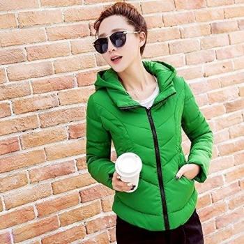 WJP mujeres ultra ligero de la chaqueta poco voluminoso abajo Outwear amortiguar por la chaqueta W-2572