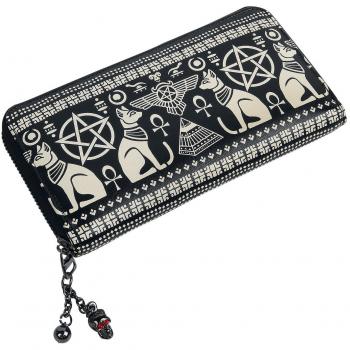 Banned Anubis Cartera negro-blanco