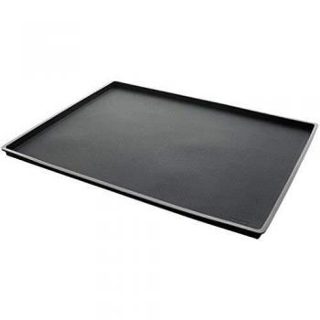 Lékué Negro SALVABANDEJAS ANTIDERRAME Classic 30x4, Silicona, Único
