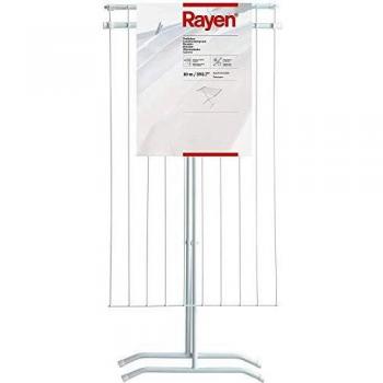 Rayen | Tendedero de acero | Superficie de tendido de 10 m | Tendedero plegable | Para interior y exterior | 90 x 53,5 x 82 cm
