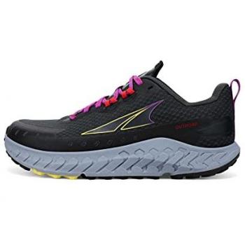 Zapatillas Running Altra Outroad Mujer Negro Lila Verde 37.5
