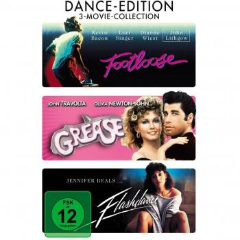 Footloose - Grease - Flashdance - 3 DVD Set [Alemania]