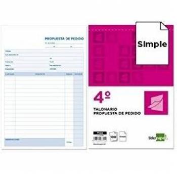 Liderpapel 07791 - Talonario