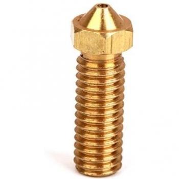 1.2mm Cobre 1pcs Recambio Extrusora De Cabezal De Impresion Boquilla 3d Impresora De Oro