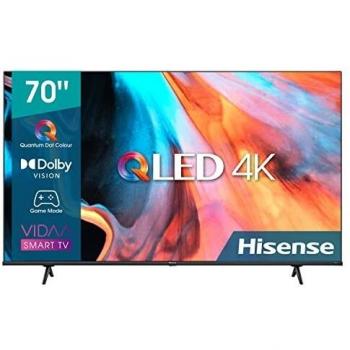 Hisense 70E7HQ 70 QLED 4K Smart TV with 2 USB Ports and 3 HDMI Inputs