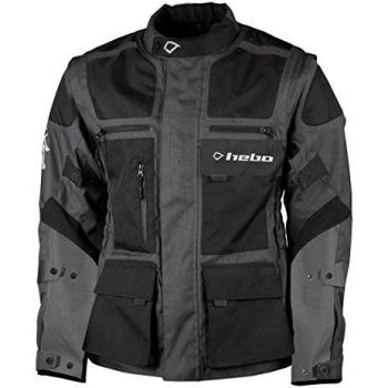 HEBO HE4144NS Cross-Over Chaqueta, Negro, Talla S
