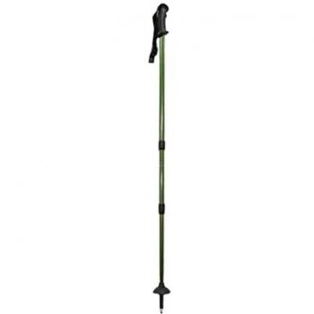 Bastón de trekking telescópico García R69 Verde, aluminio, varios colores, longitud ajustable de 65 a 135 cm