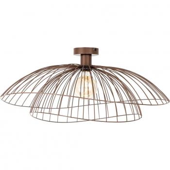 Lámpara de techo de diseño bronce 45 cm - Pua, adecuada para LED, máx. 1 x 40 Watt