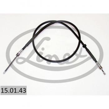 Cable de freno de estacionamiento y servicio LINEX 15.01.43