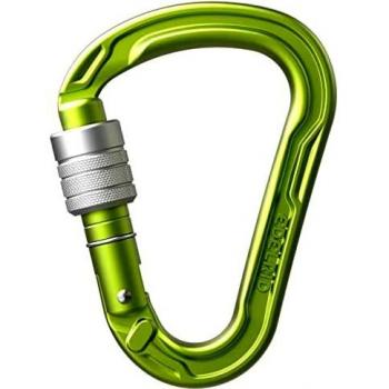 Edelrid HMS Strike Screw II Carabiner - Oasis Color, Safety Lock