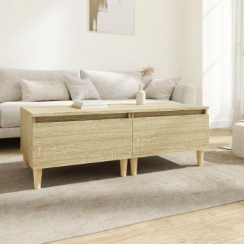 Mesas auxiliares 2 piezas Sonoma Roble 50x46x35 cm Madera multicapa Marrón