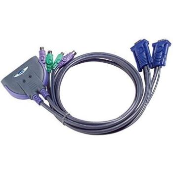 ATEN 2-Port PS/2 KVM Switch 0,9 m, CS62S
