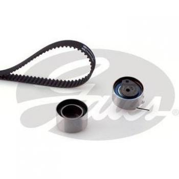 Kit de Distribución Gates K01T246 con correa de distribución y poleas, compatible con múltiples modelos de vehículos, incluye todos los componentes necesarios para una instalación completa y duradera