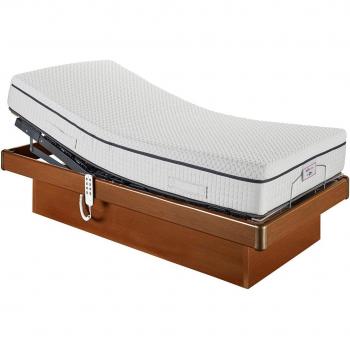 Sweetbedding Conjunto colchón visco + somier Basilea Visco Plus