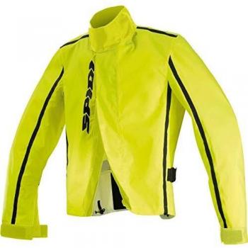 X58-486 XL - Spidi Rain Cover WP Motorcycle Over Jacket XL Fluo Yellow